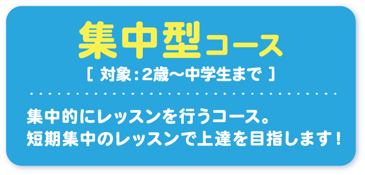 集中型コース