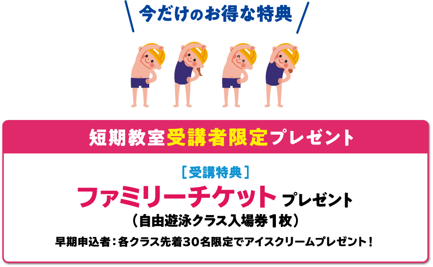 お得な入会特典