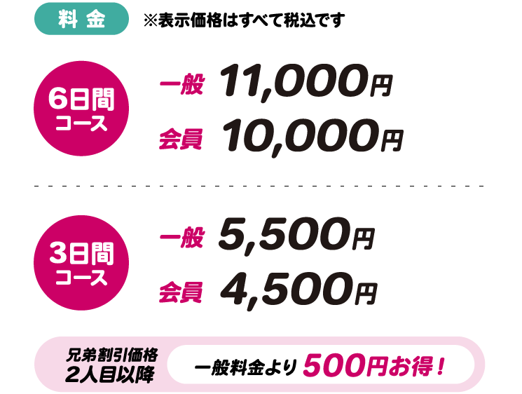 分散型コース 料金