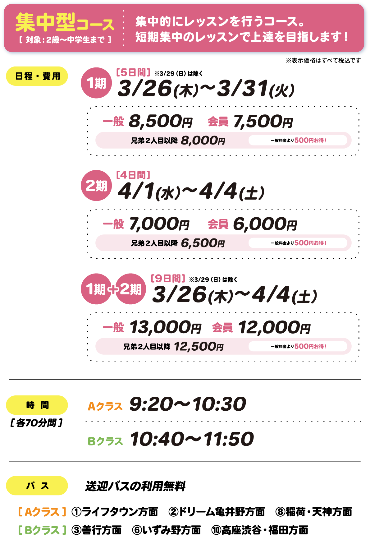 集中型スケジュール